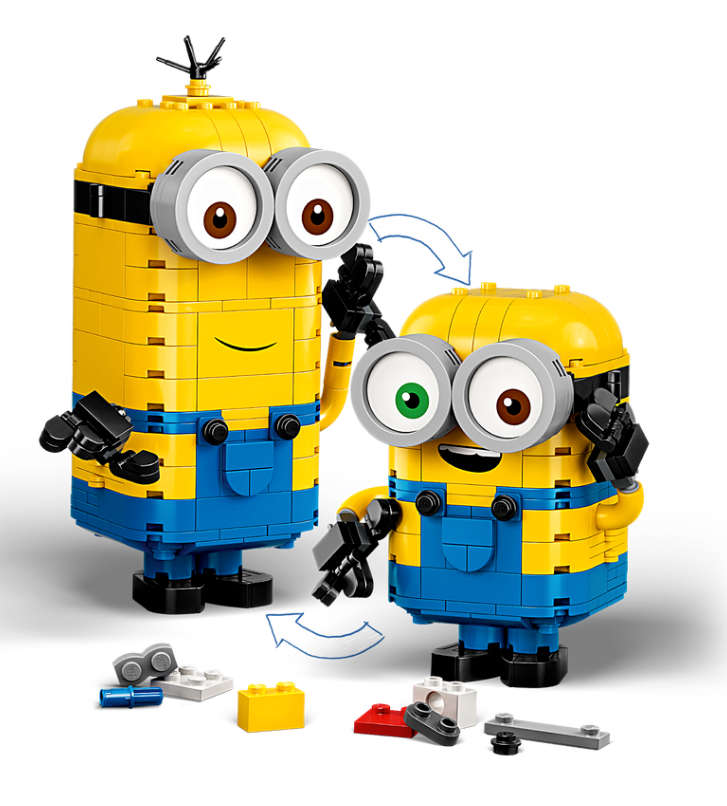 LEGO Minions 75551 Brick-built Minions and their Lair