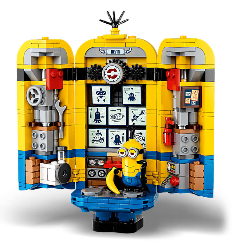LEGO Minions 75551 Brick-built Minions and their Lair