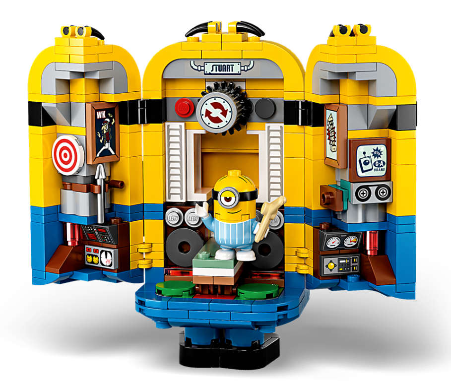 LEGO Minions 75551 Brick-built Minions and their Lair