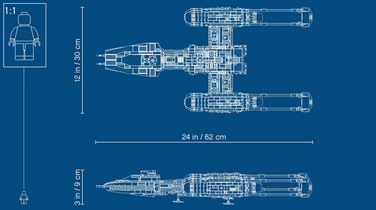 LEGO 75181 Star Wars Y-Wing Starfighter