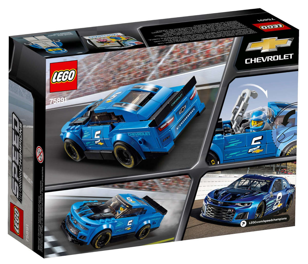 LEGO Speed Champions 75891 Chevrolet Camaro ZL1 Race Car