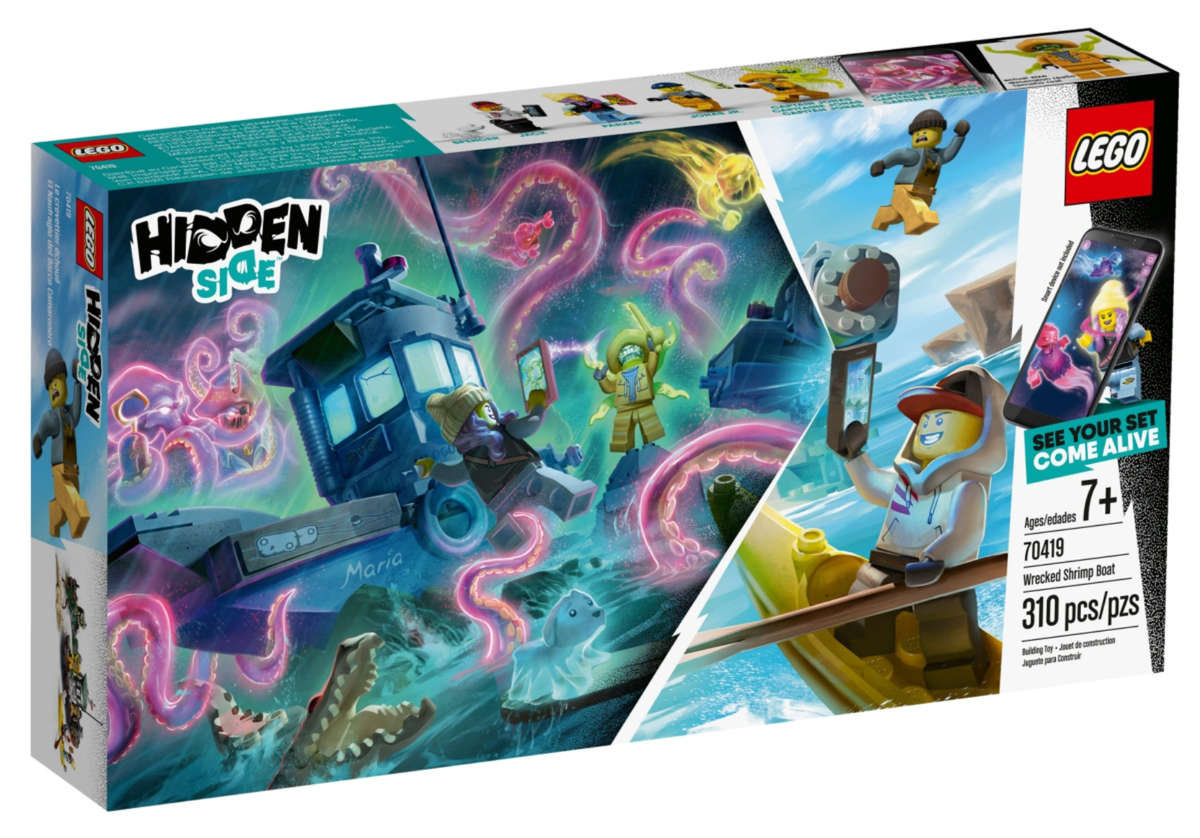 LEGO Hidden Side 70419 Wrecked Shrimp Boat