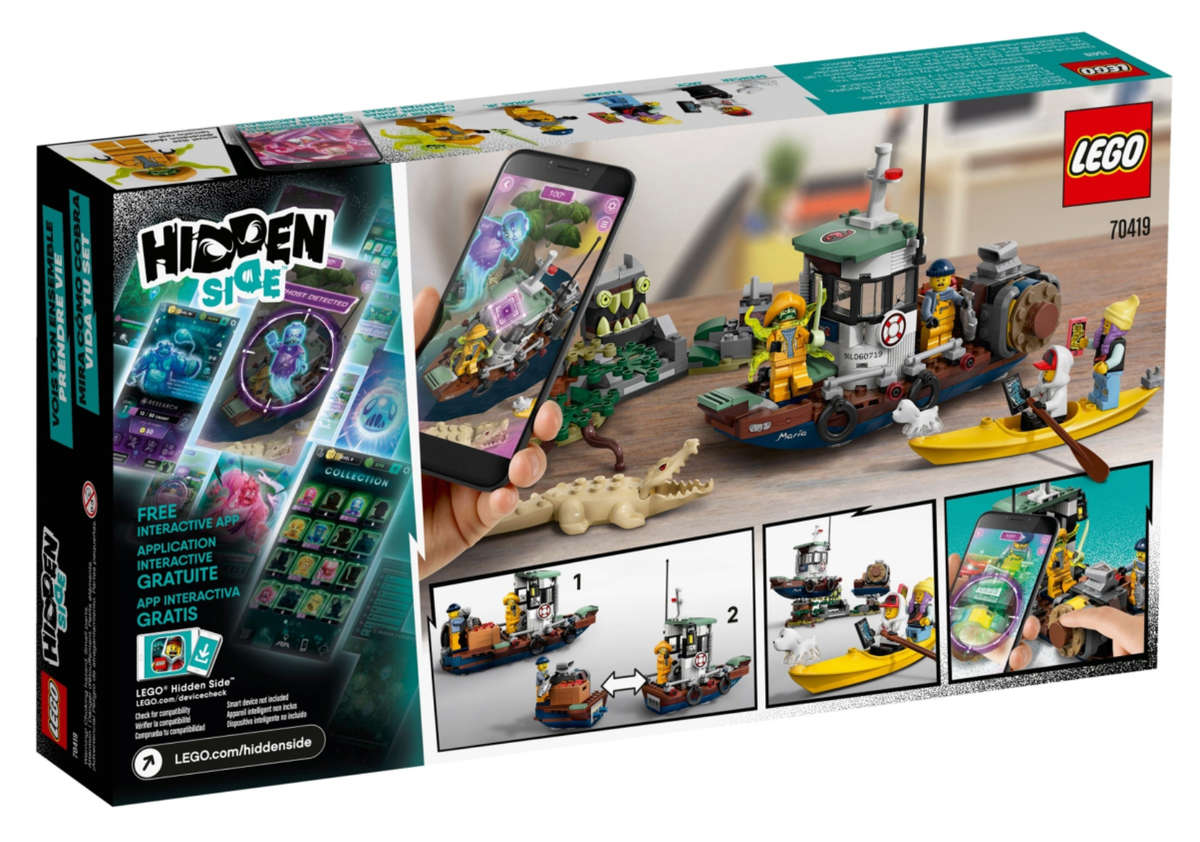 LEGO Hidden Side 70419 Wrecked Shrimp Boat