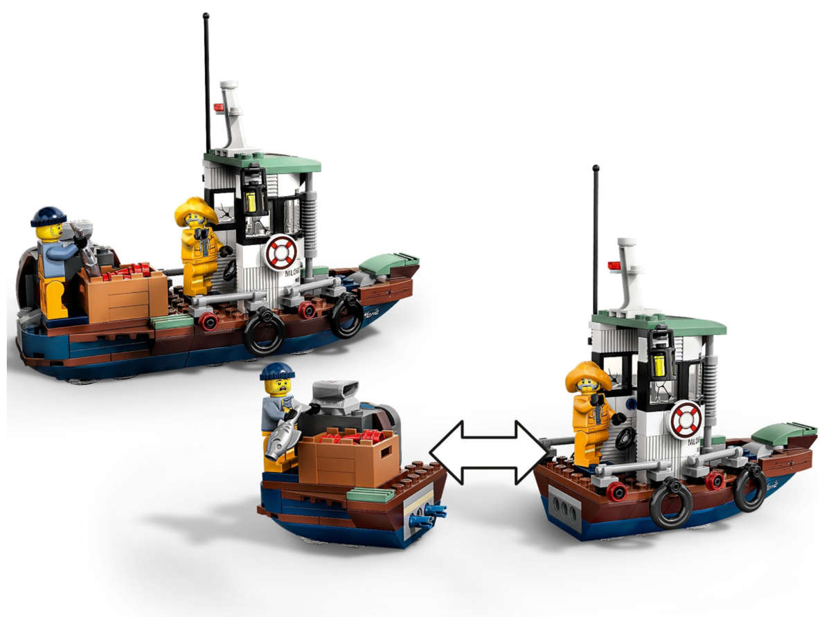 LEGO Hidden Side 70419 Wrecked Shrimp Boat