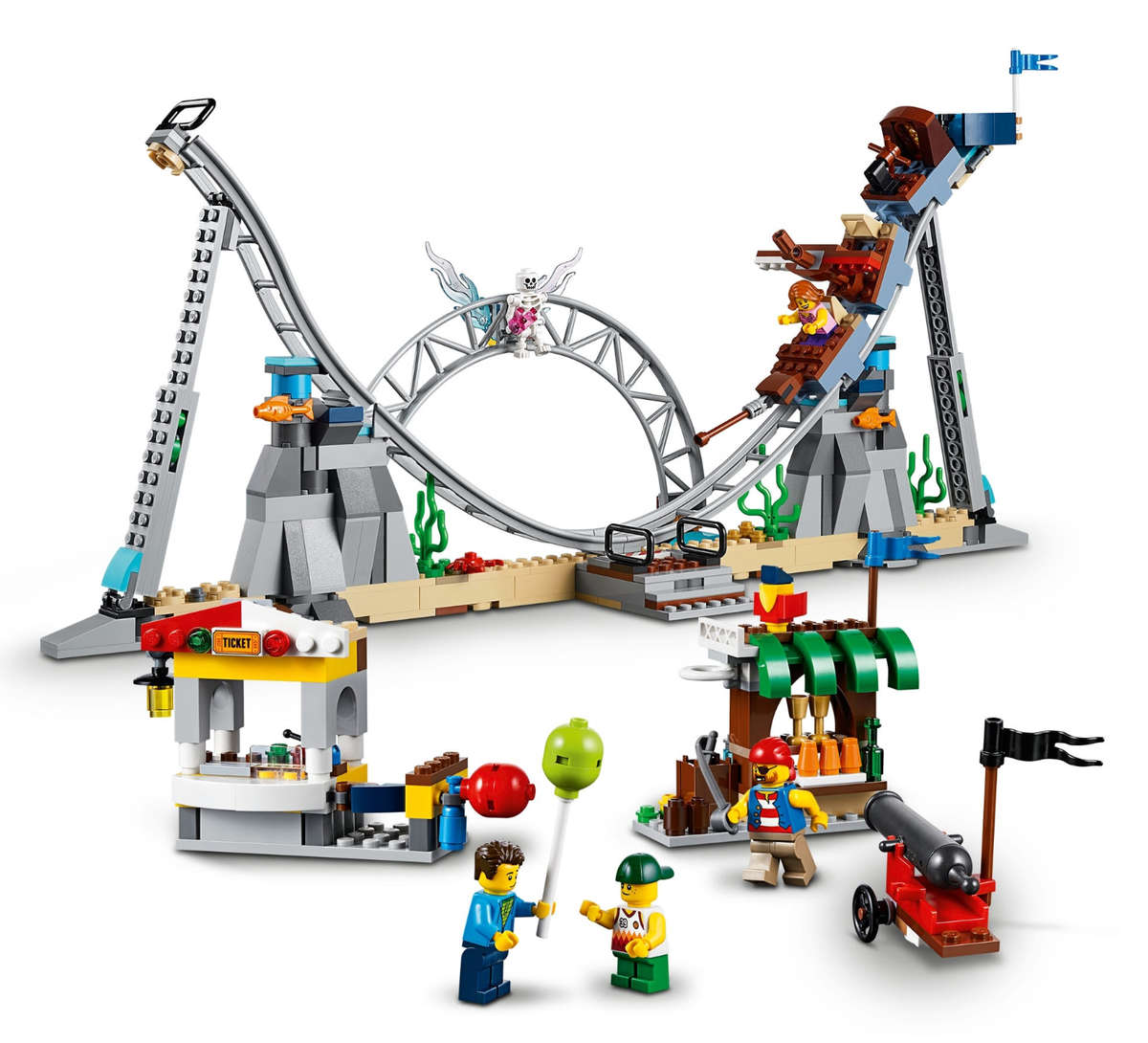 LEGO Creator 3-in-1 31084 Pirate Roller Coaster