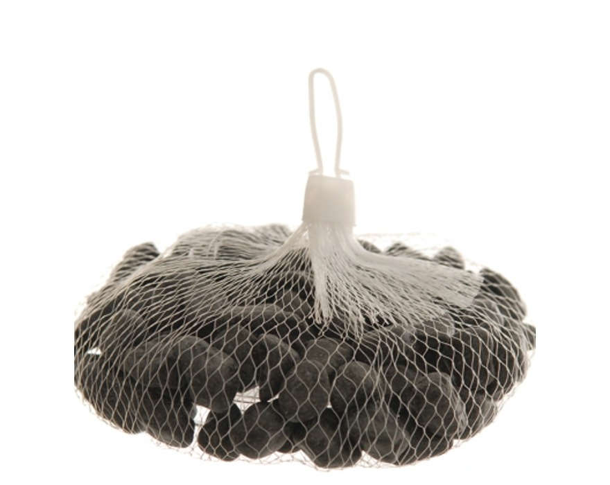 Aquarium Black Polished Stones 500 g (STO3-2)