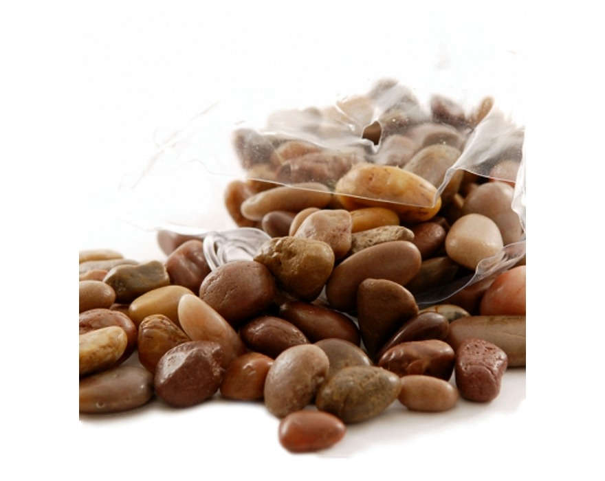 Aquarium Mixed Brown Polished Stones 500 g (STO2-2)