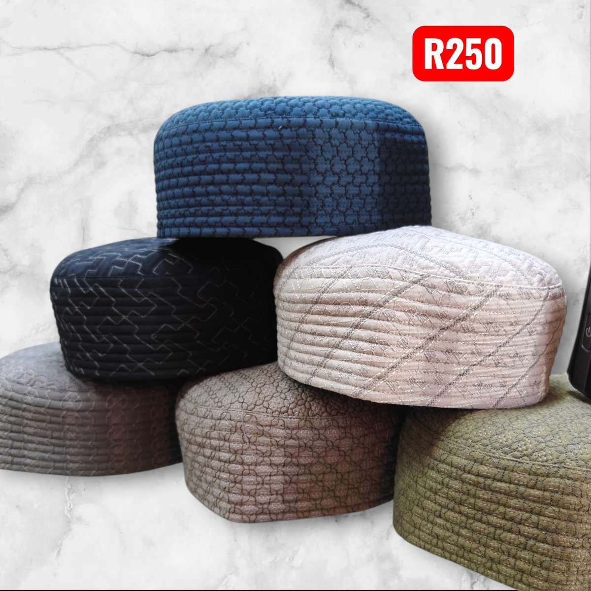 Koofi Topi Prayer Cap | Saqafat Textured Premium Islamic Hat