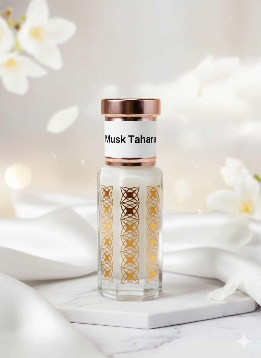 Musk Tahara Attar | Pure White Musk Perfume Oil for Women