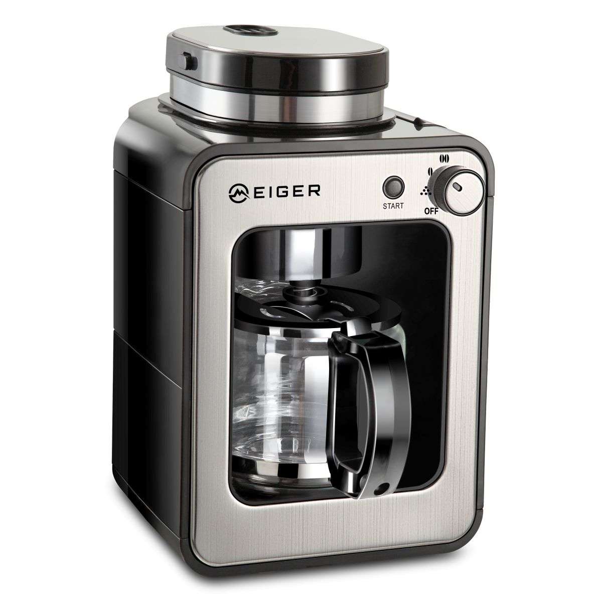 Eiger - Siena Grind and Brew - Filter Coffee Maker - EG-SCFC01 - Grade A Certified Pre-Owned