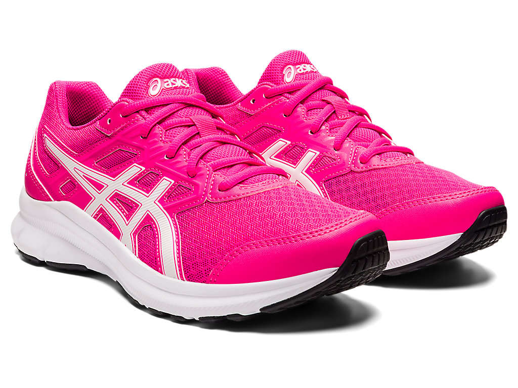 ASICS JOLT 3 WOMEN PINK GLO BEGINNER RUNNING SHOE