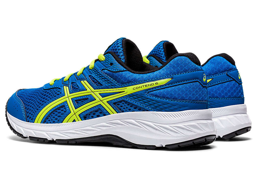 ASICS CONTEND 6 GS ROAD RUNNING SHOE BLUE