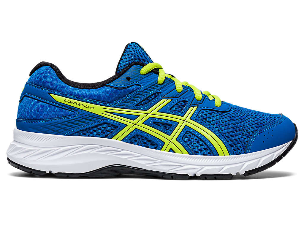ASICS CONTEND 6 GS ROAD RUNNING SHOE BLUE