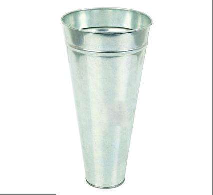 Flower bucket galvanised 185x85x70mm