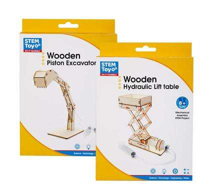 Edu diy stem toy kits hydraulic assorted