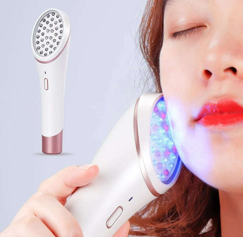 LED Photon Skin Rejuvenation Light Therapy Red Blue Light Treatment Device