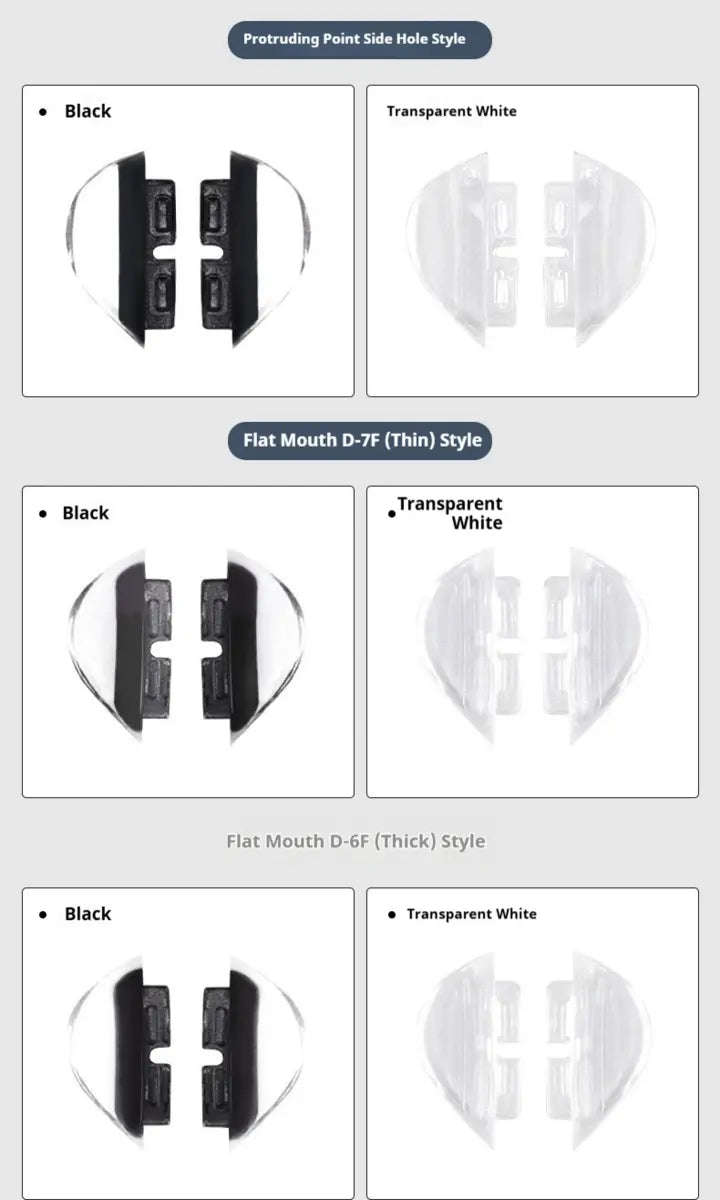 Insert-type nose pads