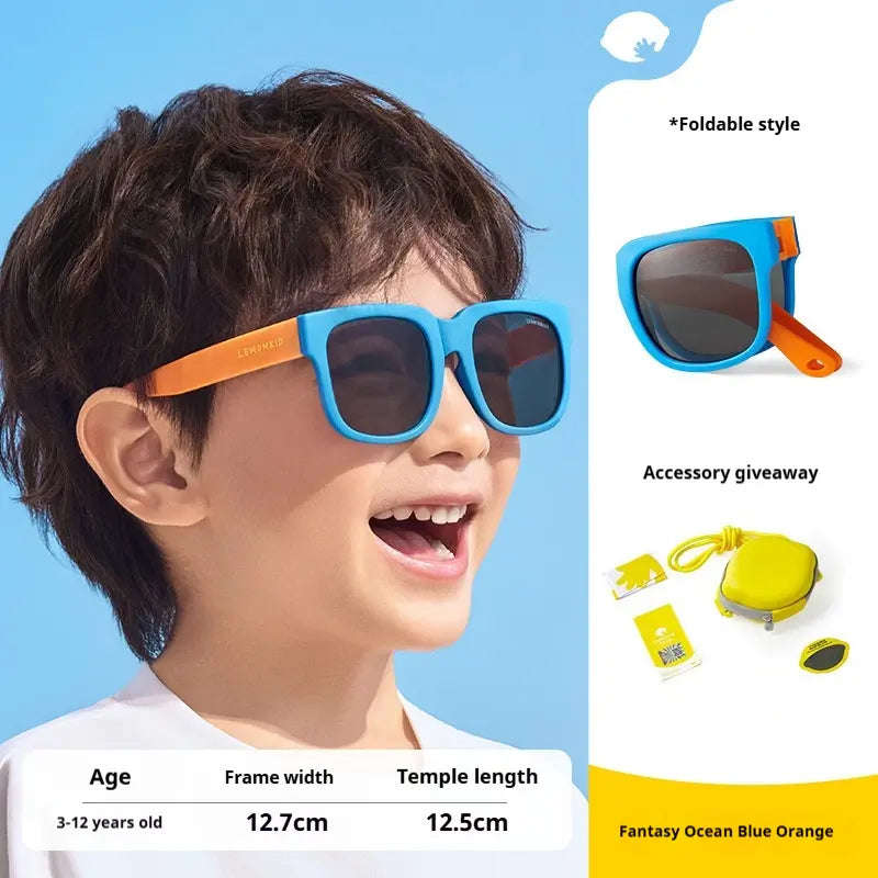 Ocean Spark Shades  Blue Orange