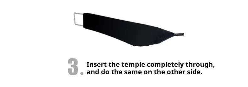 Sekelboer Adjustable Anti-Slip Silicone Sunglasses Retainer