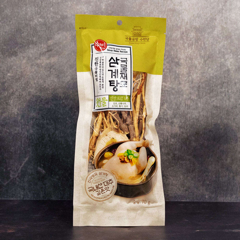 Korean Soup Secret Oriental Grass Roots Soup Base 70g (Subin)