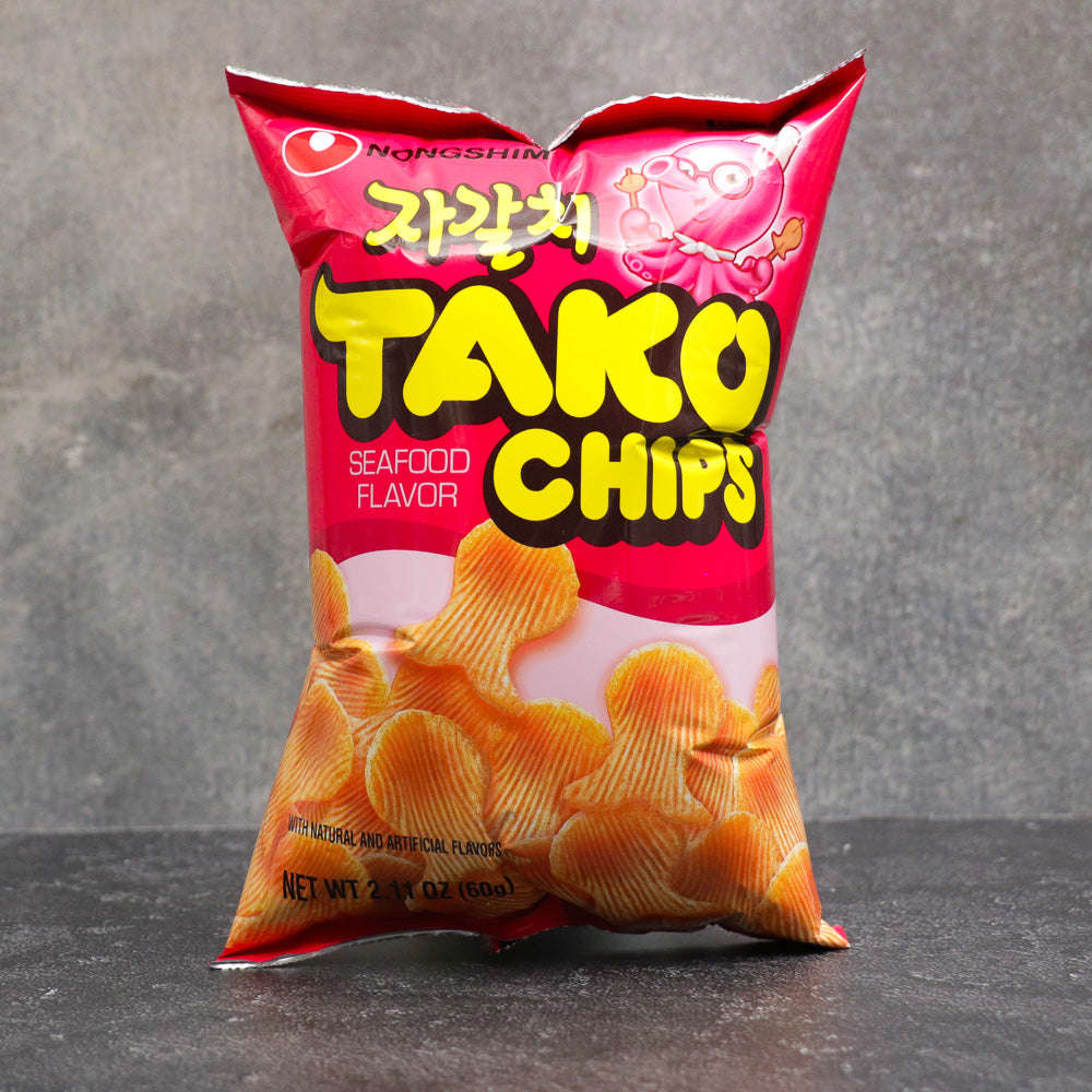Nongshim Tako Chips Seafood Flavour 60g