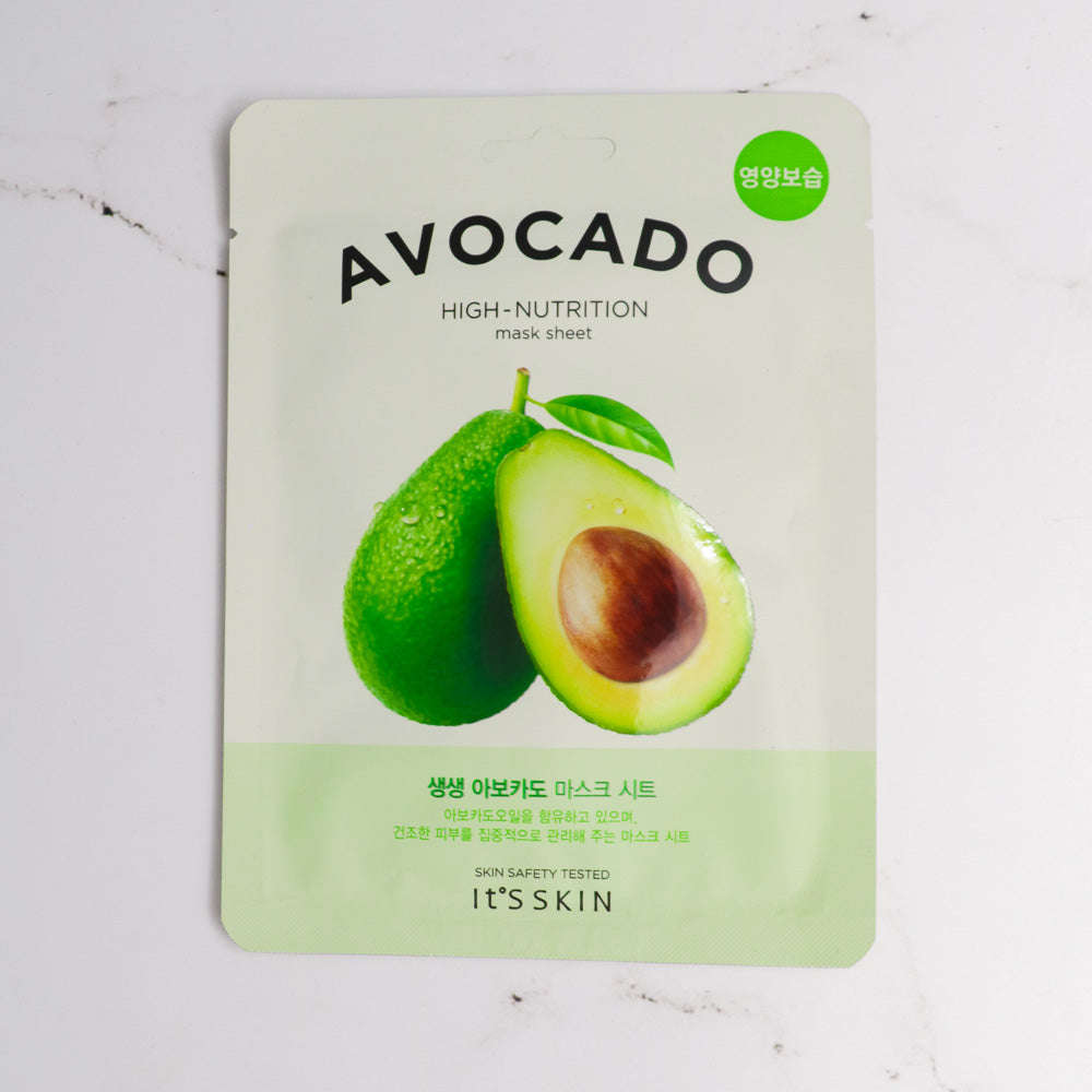 Its Skin Avocado High-Nutrition Mask Sheet 22g