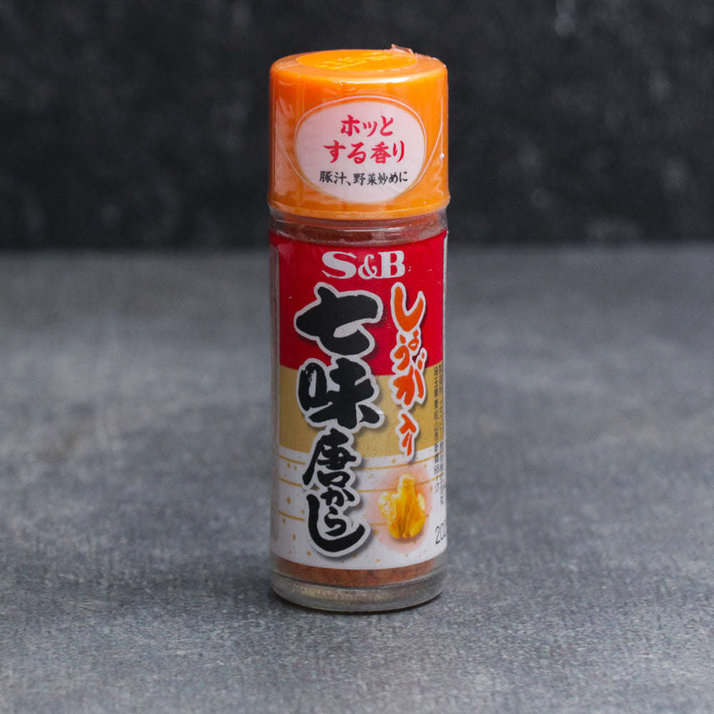 S&B Shichimi Mustard With Ginger Powder 14g