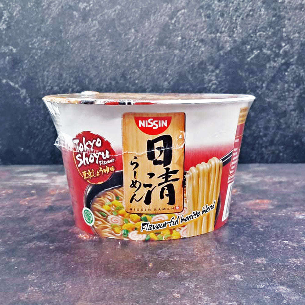 Nissin Ramen Tokyo Shoyu (Soy Sauce Bonito) Bowl 110g