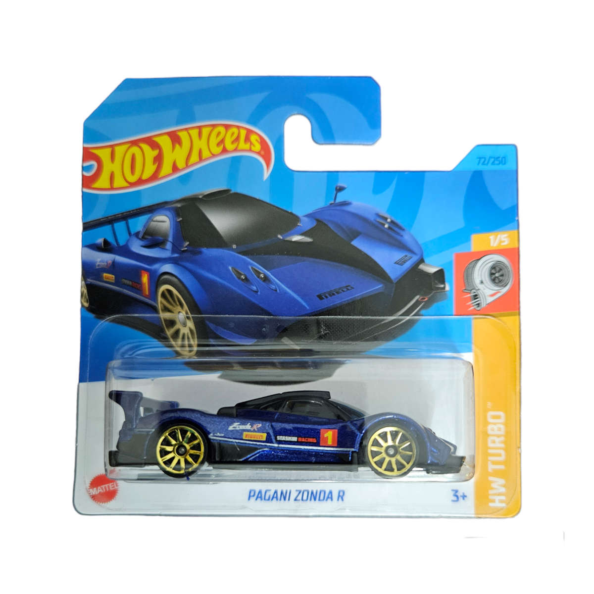 Pagani Zonda Hot Wheels 1/64 die cast.