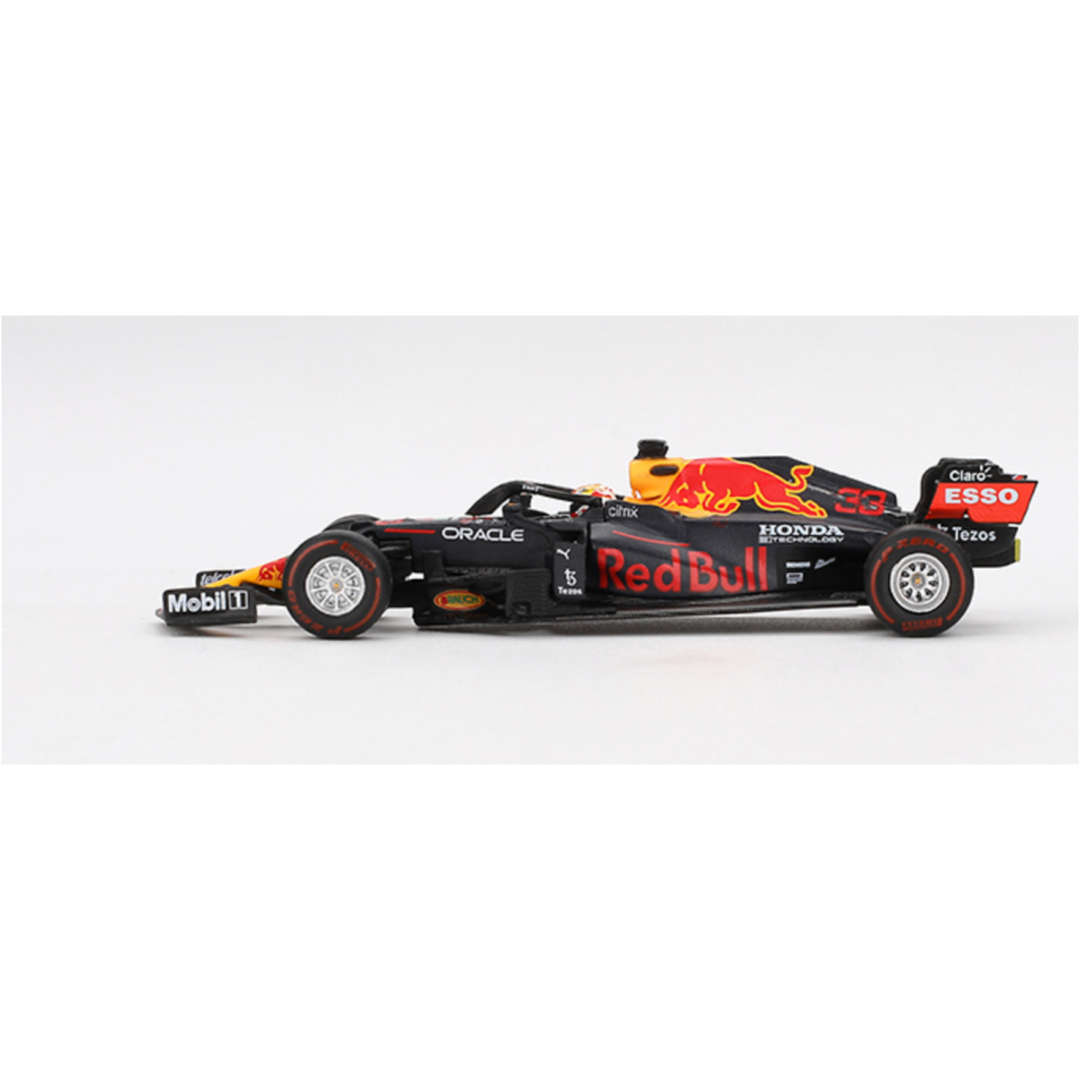 Red Bull RB16B #33 Max Verstappen 2021 Abu Dhabi Grand Prix Winner MiniGt 1/64