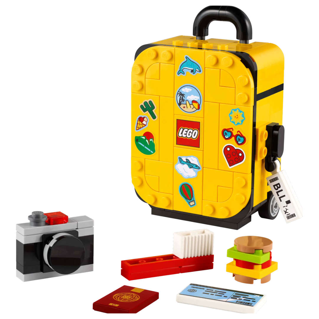 40817 LEGO Yellow Travel Suitcase