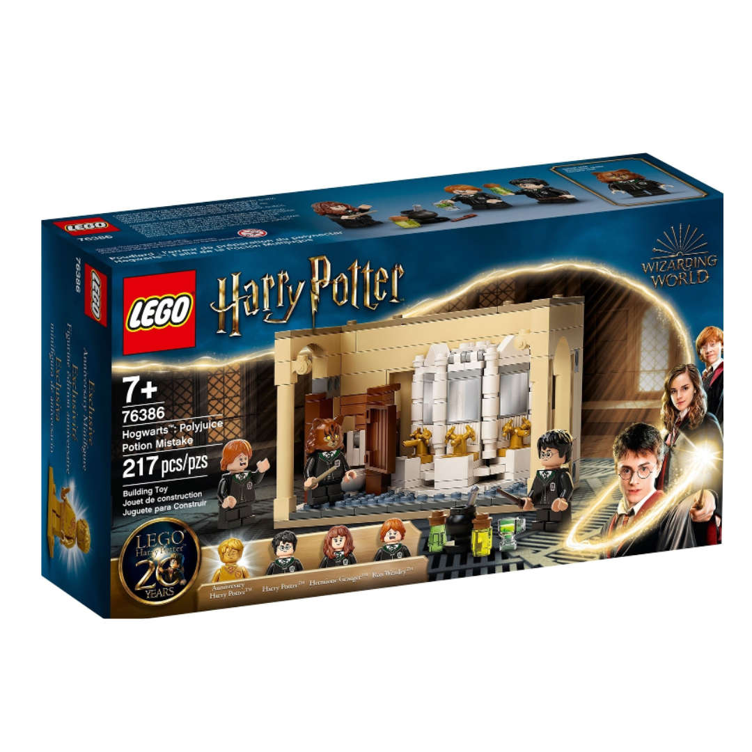 76386 LEGO Harry Potter Chamber of Secrets Hogwarts Polyjuice Potion Mistake 20th Anniversary Gol...