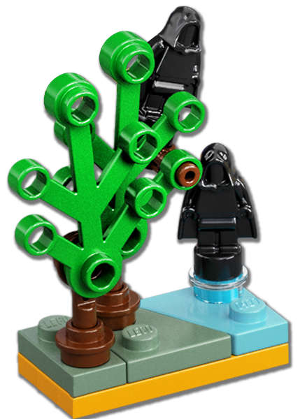 Harry Potter - Dementors and Trees Lego Microbuild