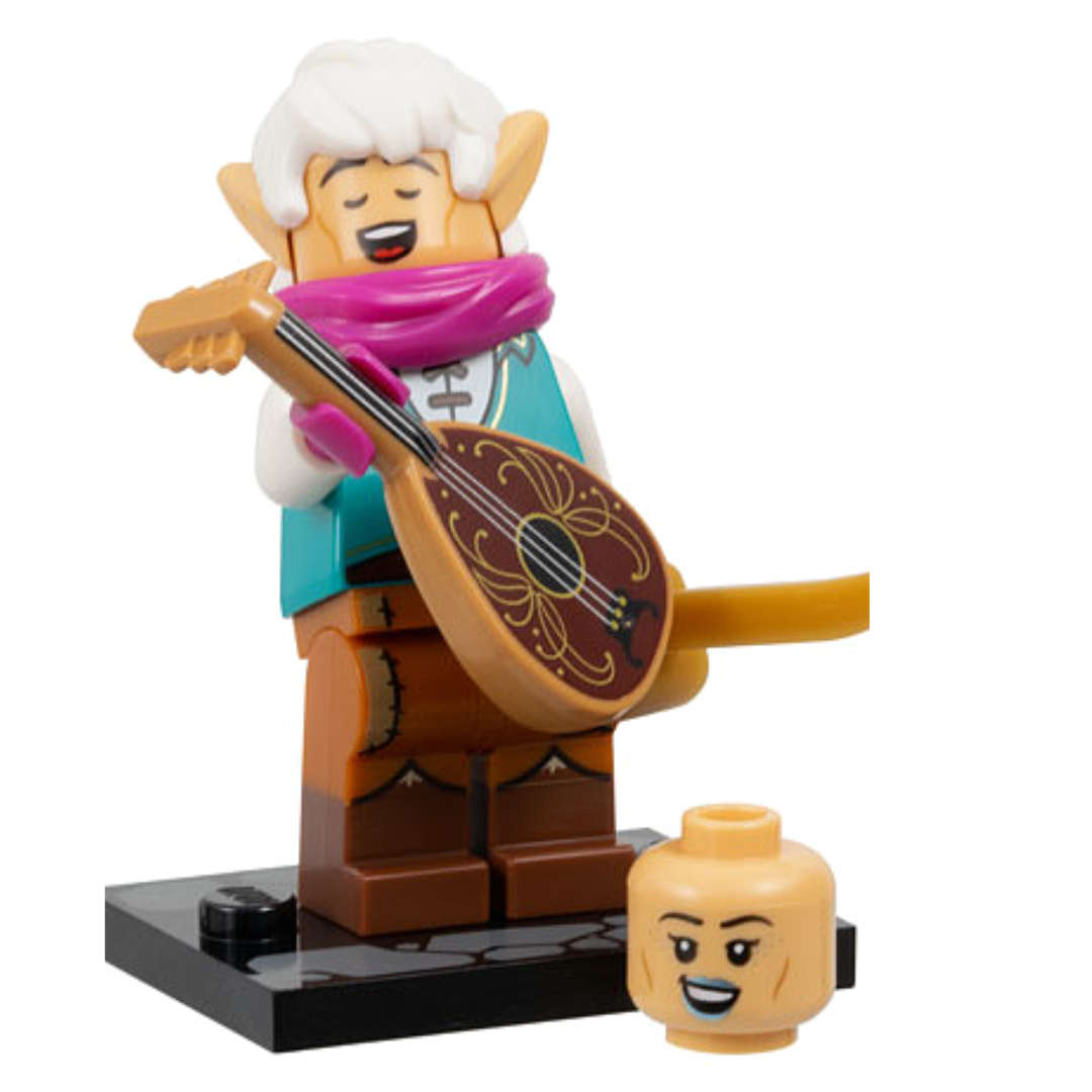 Elf Bard, Dungeons & Dragons Lego Collectable Minifigure