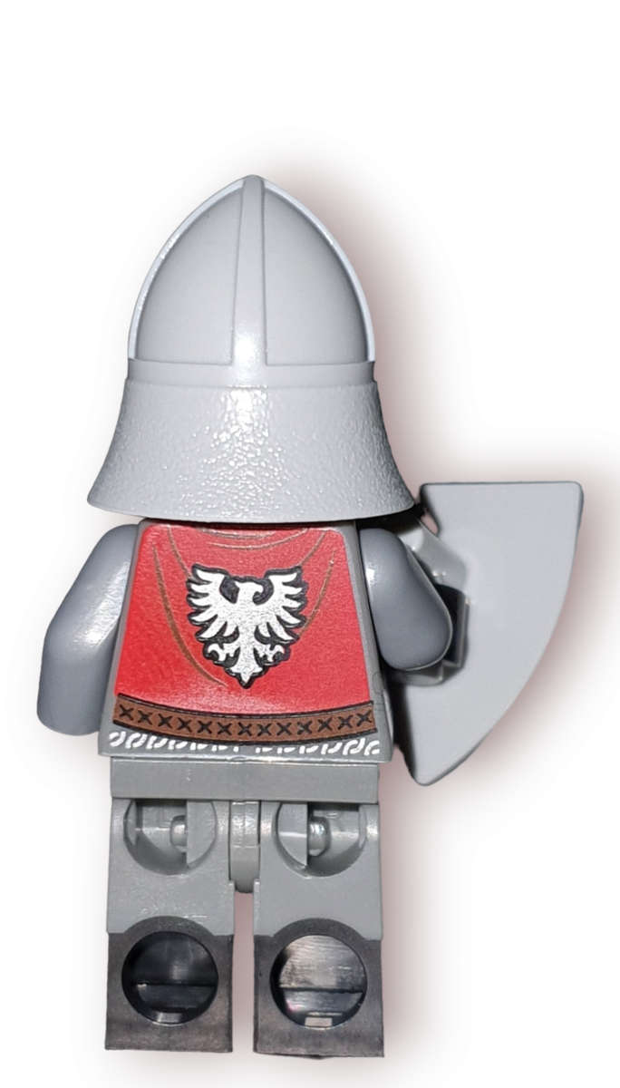 LEGO Falcon Knight Silver Armor with Shield or Sword minifigure