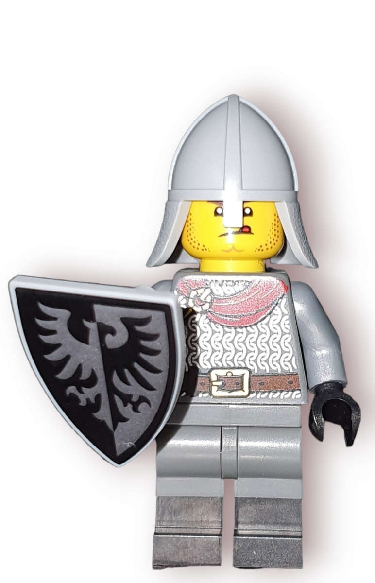 LEGO Falcon Knight Silver Armor with Shield or Sword minifigure