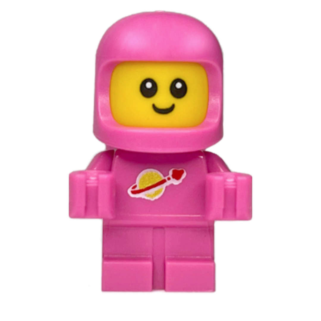 Spacebaby - Classic Space, Dark Pink Lego Minifigure