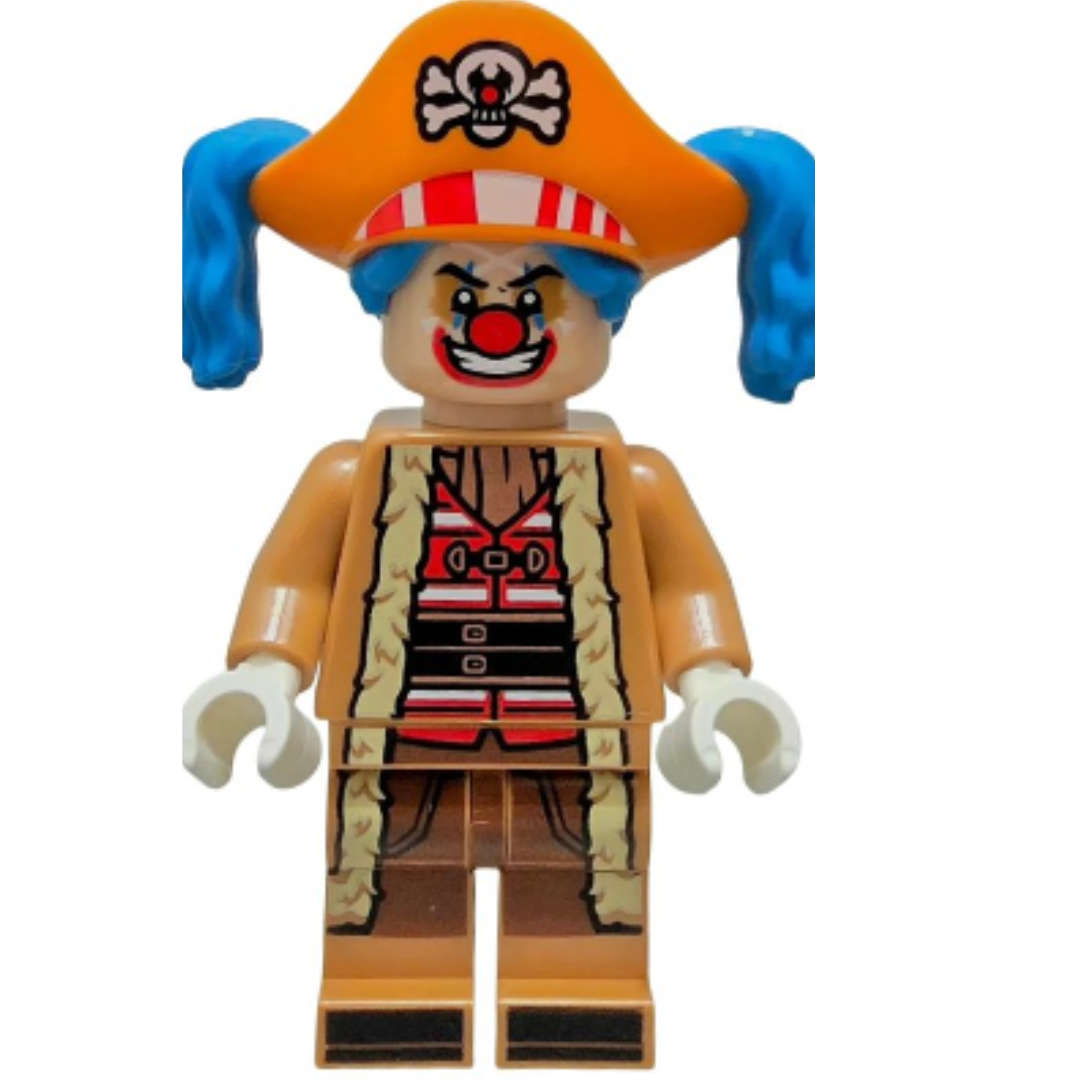 Buggy the Clown Lego minifigure One Piece Netflix