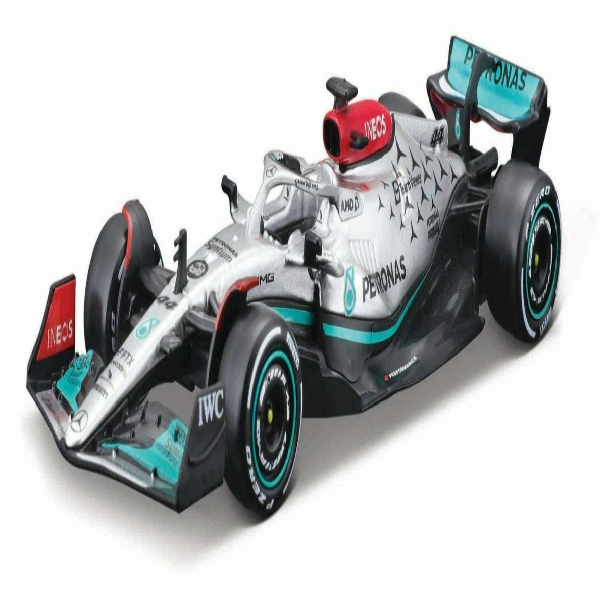 1/43 MERCEDES AMG F1 W13 2022 Lewis Hamilton bburago