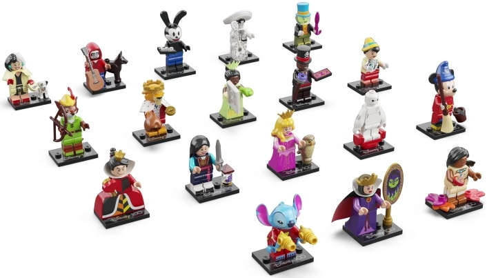 Lego Minifigures Disney 100 (Complete Series of 18 Complete Minifigure) Sealed Brand New