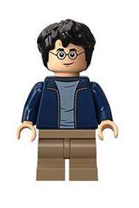 hp175Harry Potter, Dark Blue Open Jacket Lego Minifigure