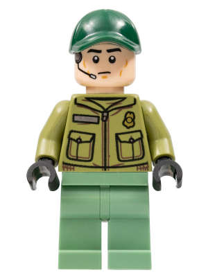 Wildlife Guard Jurassic World Lego Minifigure