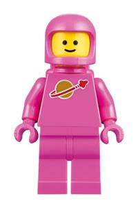 Lego Minifigure Classic Spaceman Pink