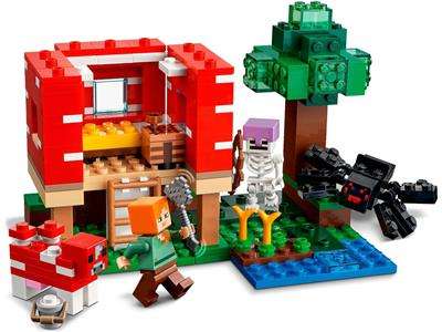 21179 LEGO Minecraft The Mushroom House