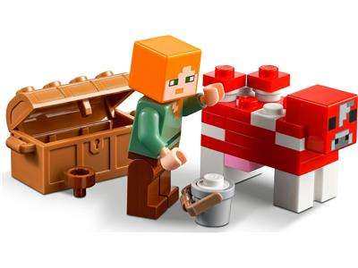 21179 LEGO Minecraft The Mushroom House