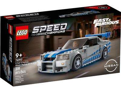 76917 Speed Champions 2 Fast 2 Furious Nissan Skyline GT-R (R34)
