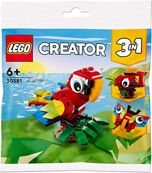 30581 Creator Tropical Parrot 3 in1