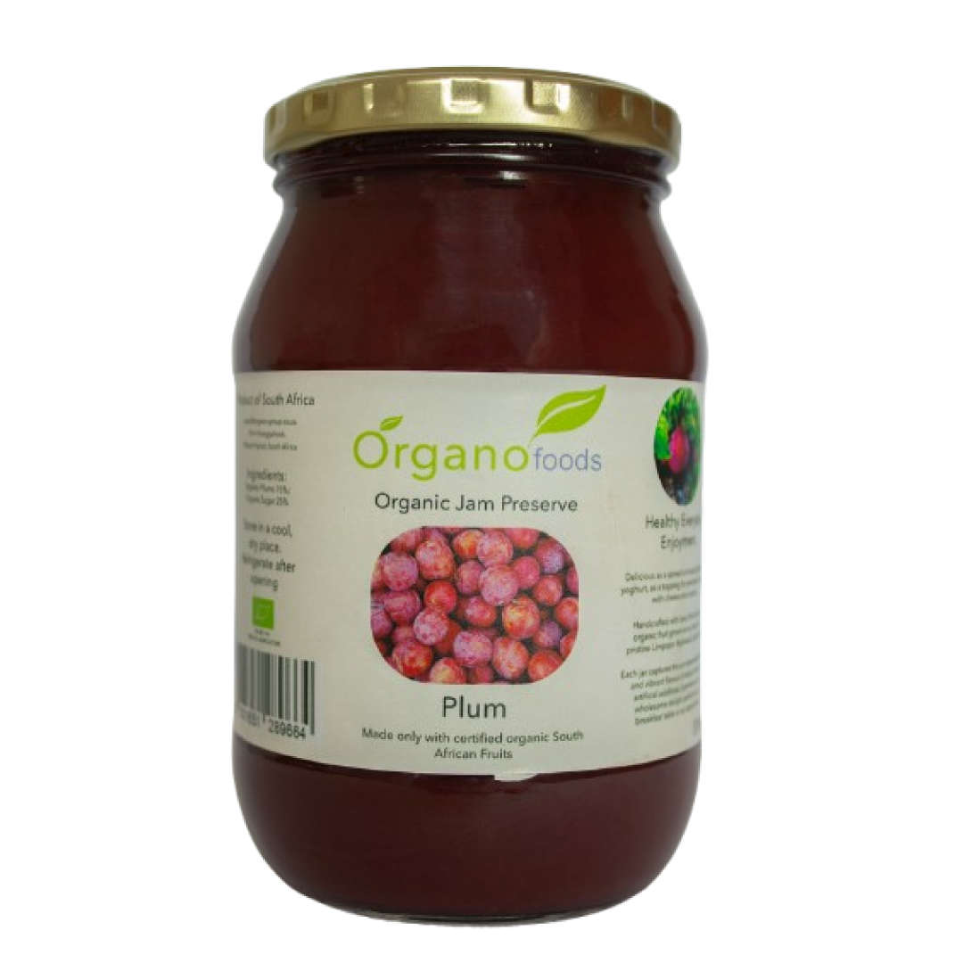 Organic Plum Jam 375ml
