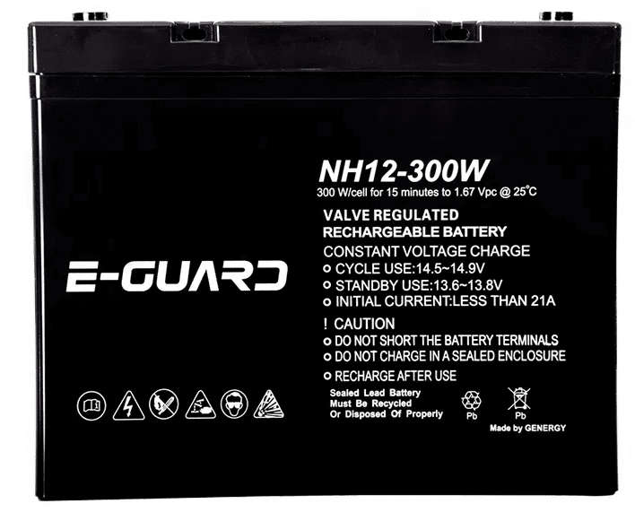 E-Guard 12V/75Ah UPS-AGM Battery