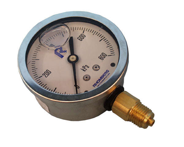 Pressure Gauge Glycerine 0 600 Kpa